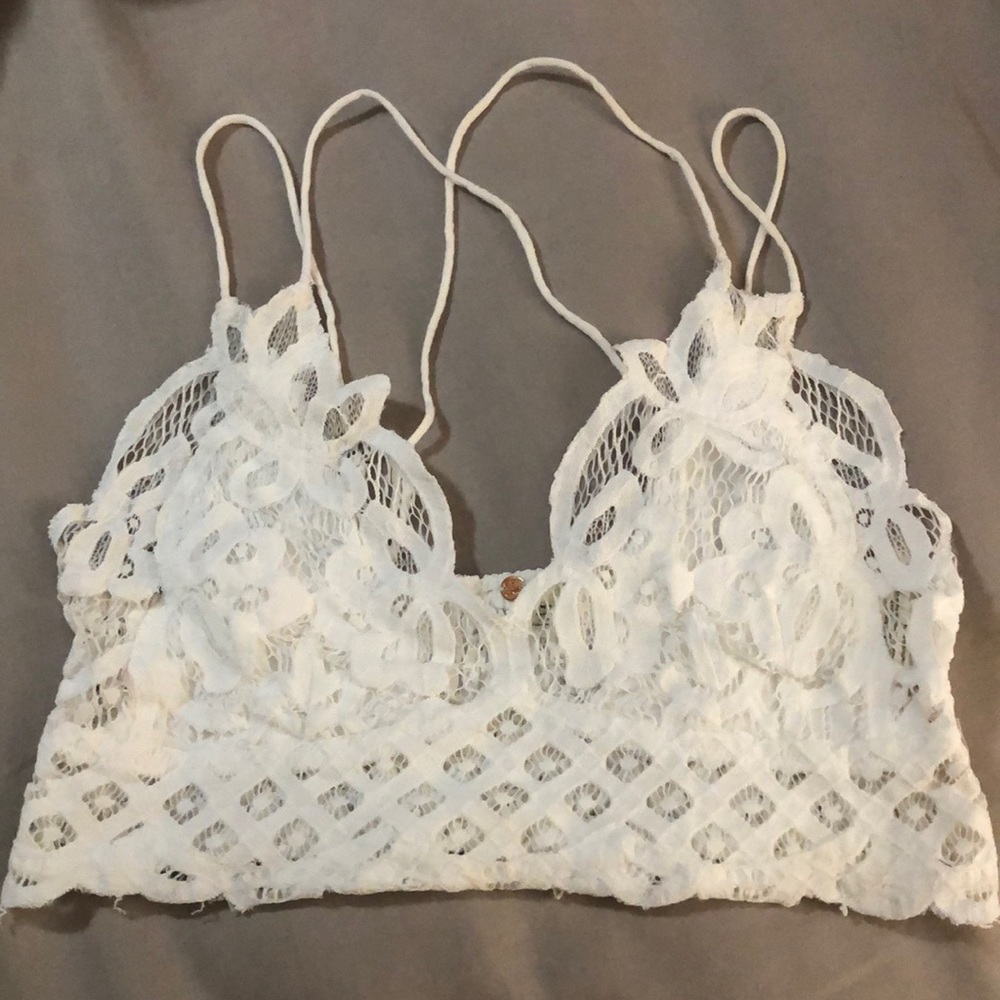 Free people bralette- White
